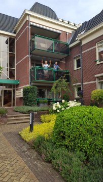 Lilian op de uitkijk